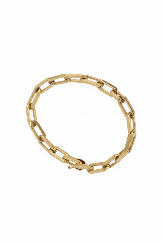 Pulsera de eslabon tipo clip