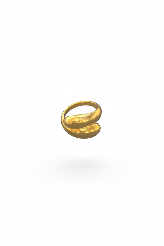 Anillo estilo banda gruesa