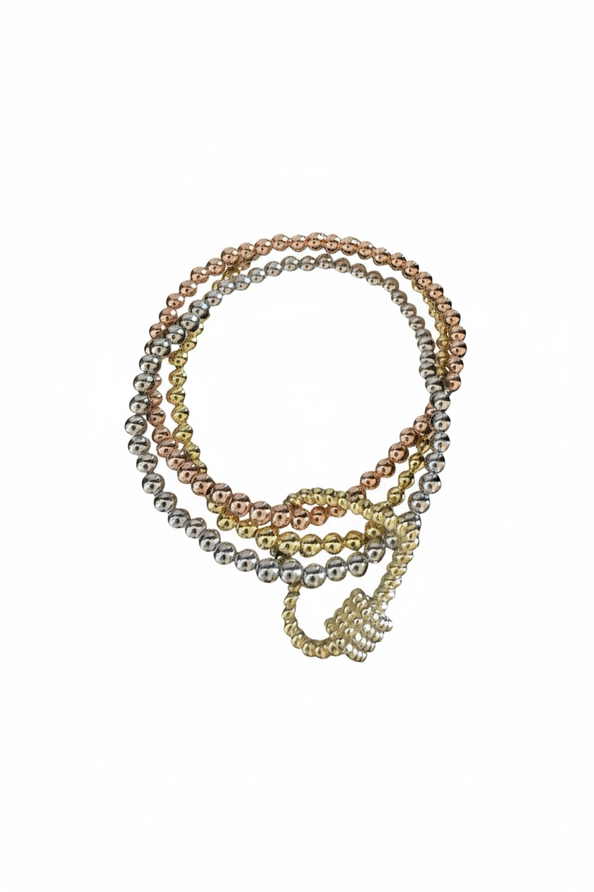 Pulsera pragnell bohemia de tres hileras